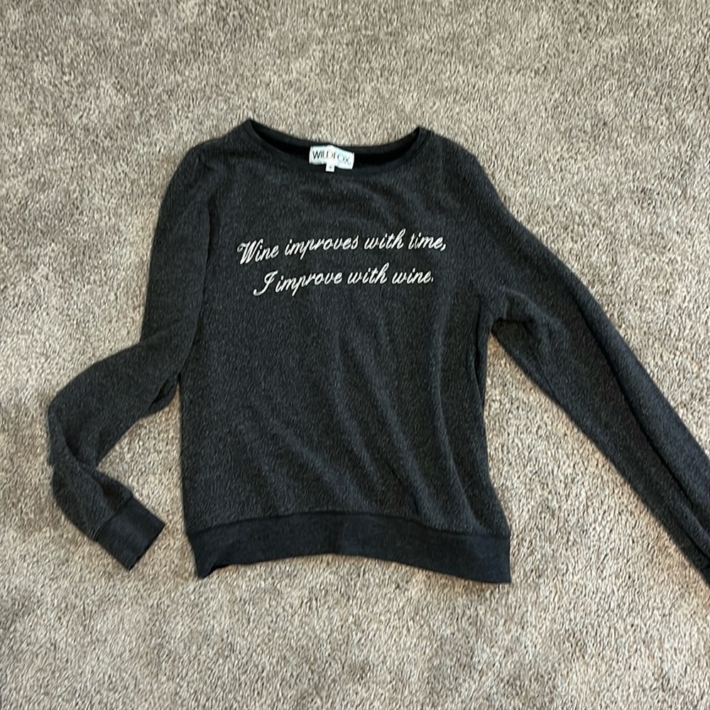 Wild Fox sweatshirt. Insanely soft. Size S Orig $148